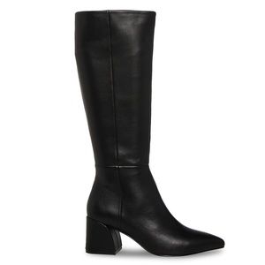 NWT! Steve Madden Montana Pointed Leather Knee High Boots - Size 8.5